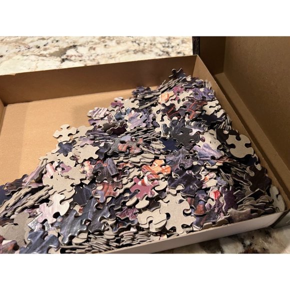 White‎ Mountain Winter Wonderland 1000 Pc Jigsaw Puzzle Terry Redlin 571S USA - Picture 7 of 11